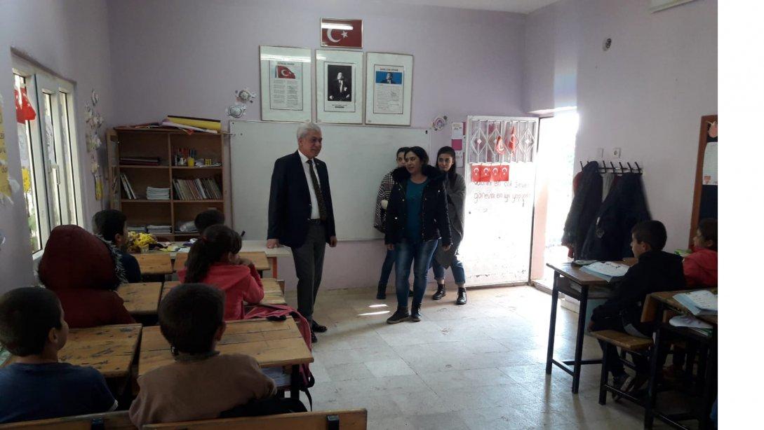 İlçe Milli Eğitim Müdürümüz Sayın Mustafa ÇETİN İlçemiz Esenler İlkokulunu ziyaret ettiler.